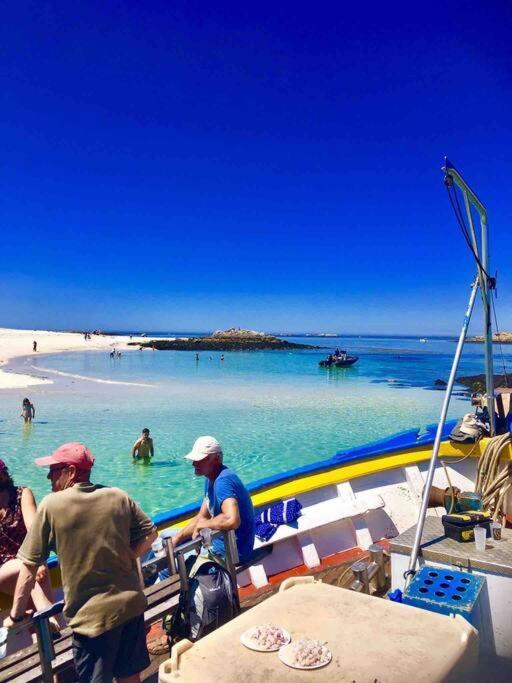 « Bleu Comme Mer » A Deux Pas Des Plages 콩카르노 외부 사진